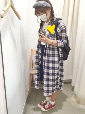 麻花藤阿姨さん（レディース・161cm）の秋コーディネート