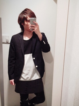 「SHAREEF（シャリーフ）のアイテム（その他）」を使った、kyunさん（メンズ・174cm）の春コーディネート