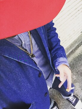 「G-DORAGON」｜大ちんさん（メンズ・170cm）の冬コーディネート