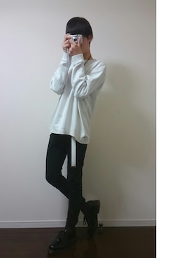 「げん自撮り」｜てっぺゐさん（メンズ・173cm）の秋コーディネート