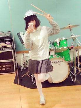 「keisuke kanda（ケイスケカンダ）のアイテム（その他トップス）」を使った、おなちさん（レディース・152cm）の秋コーディネート
