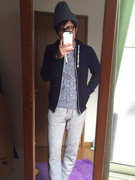 暴君さん（メンズ・170cm）の冬コーディネート