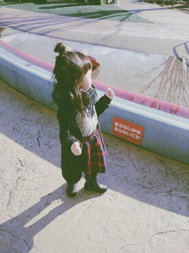 haruruさん（キッズ・90cm）の冬コーディネート