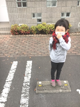 「VIS（ビス）のアイテム」を使った、haruruさん（キッズ・100cm）の秋コーディネート