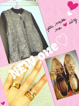 「SNIDEL（スナイデル）のアイテム（リング）」を使った、♡ Karin ♡さん（レディース・158cm）の秋コーディネート