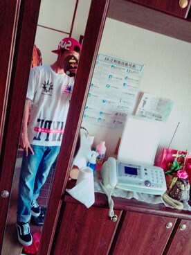 「A BATHING APE（アベイシングエイプ）のアイテム（PC・スマホグッズ/家電）」を使った、gingaさん（メンズ・171cm）の秋コーディネート