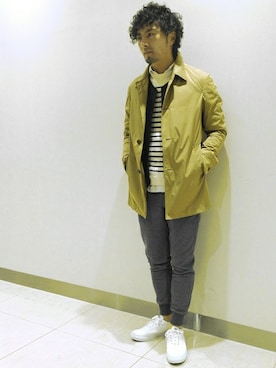「スキッドグリップ」｜後藤さん（メンズ・174cm）の冬コーディネート