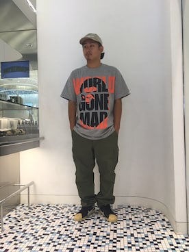 竹内渋貴さん(メンズ・172cm)の夏コーディネート