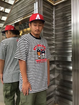 竹内渋貴さん(メンズ・172cm)の夏コーディネート