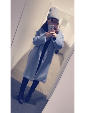 「寒いです」｜CHIHIROさん（レディース・157cm）の秋コーディネート