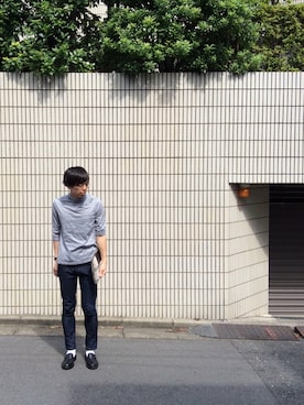 「Acne Studios（アクネストゥディオズ）のアイテム（その他シューズ）」を使った、わくさんさん（メンズ・185cm）の秋コーディネート