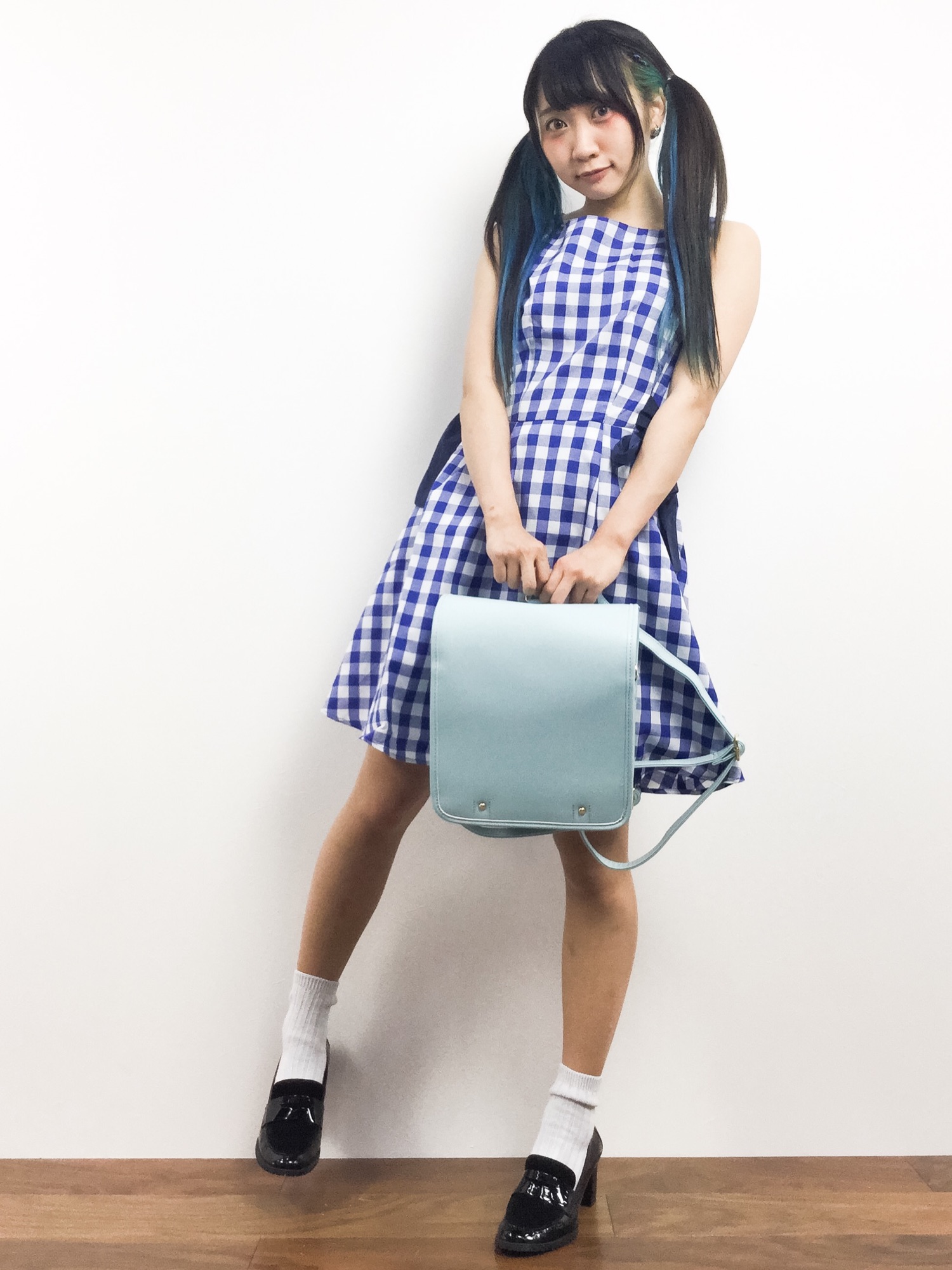 WEGO/ ランドセル型リュックを使った人気ファッションコーディネート 