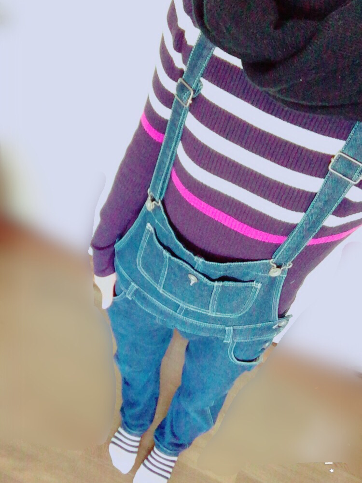 gggxxx｜しまむらのサロペットオーバーオールを使ったコーディネート - WEAR