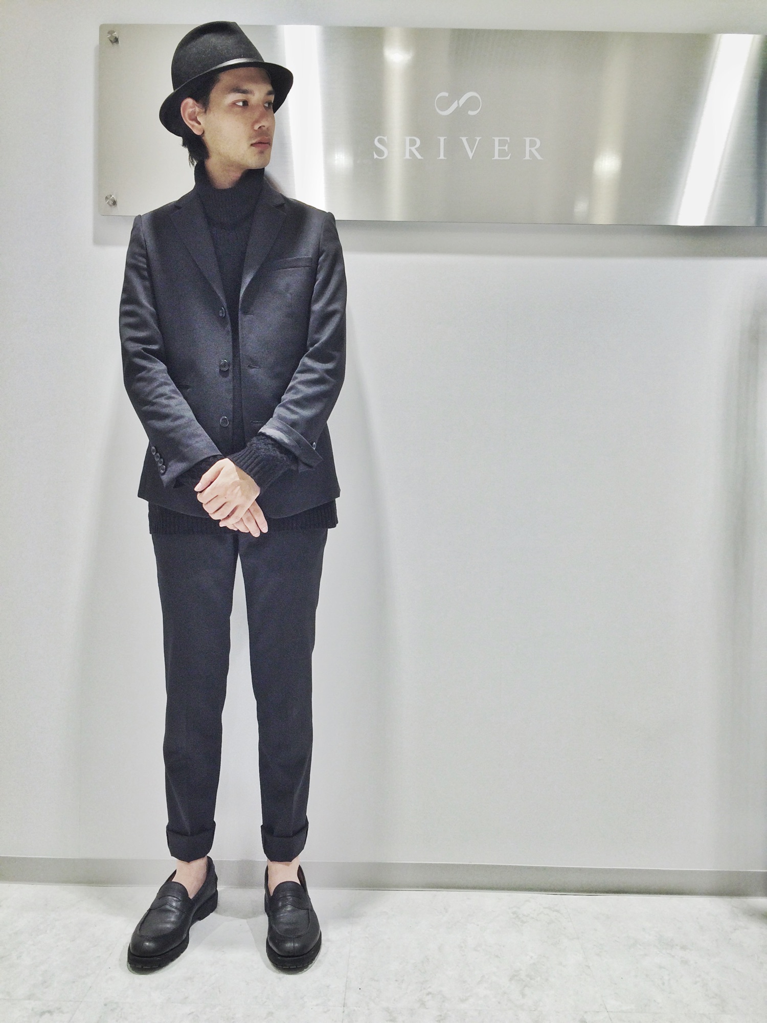SRIVER（スリヴァー）の「3B wool silk tailored jacket（テーラード 
