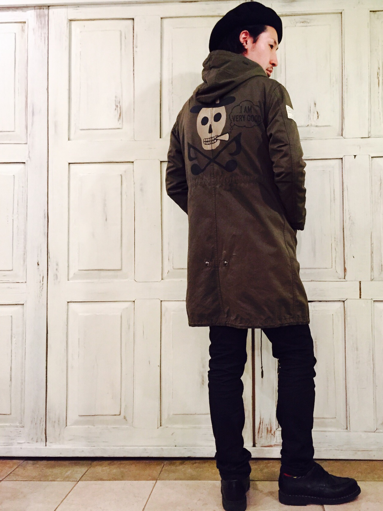 WACKO MARIAのモッズコートを使った人気ファッションコーディネート