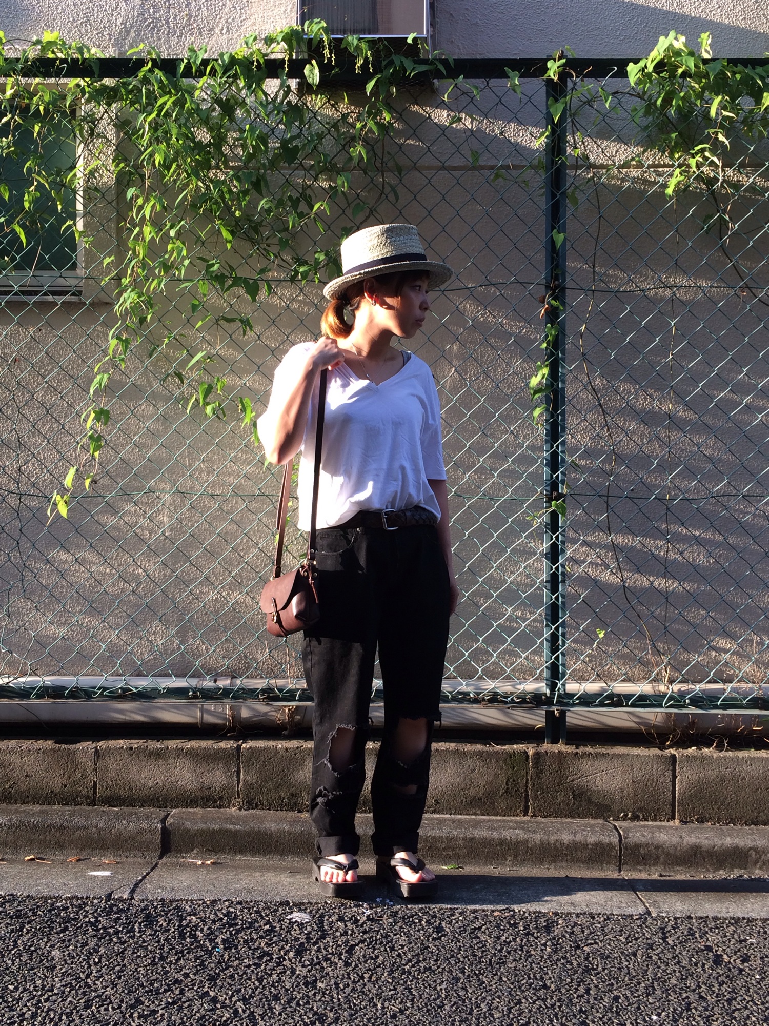 IKUMI（イクミ）の「【IKUMI】CRUSHD DENIM PANTS（デニムパンツ