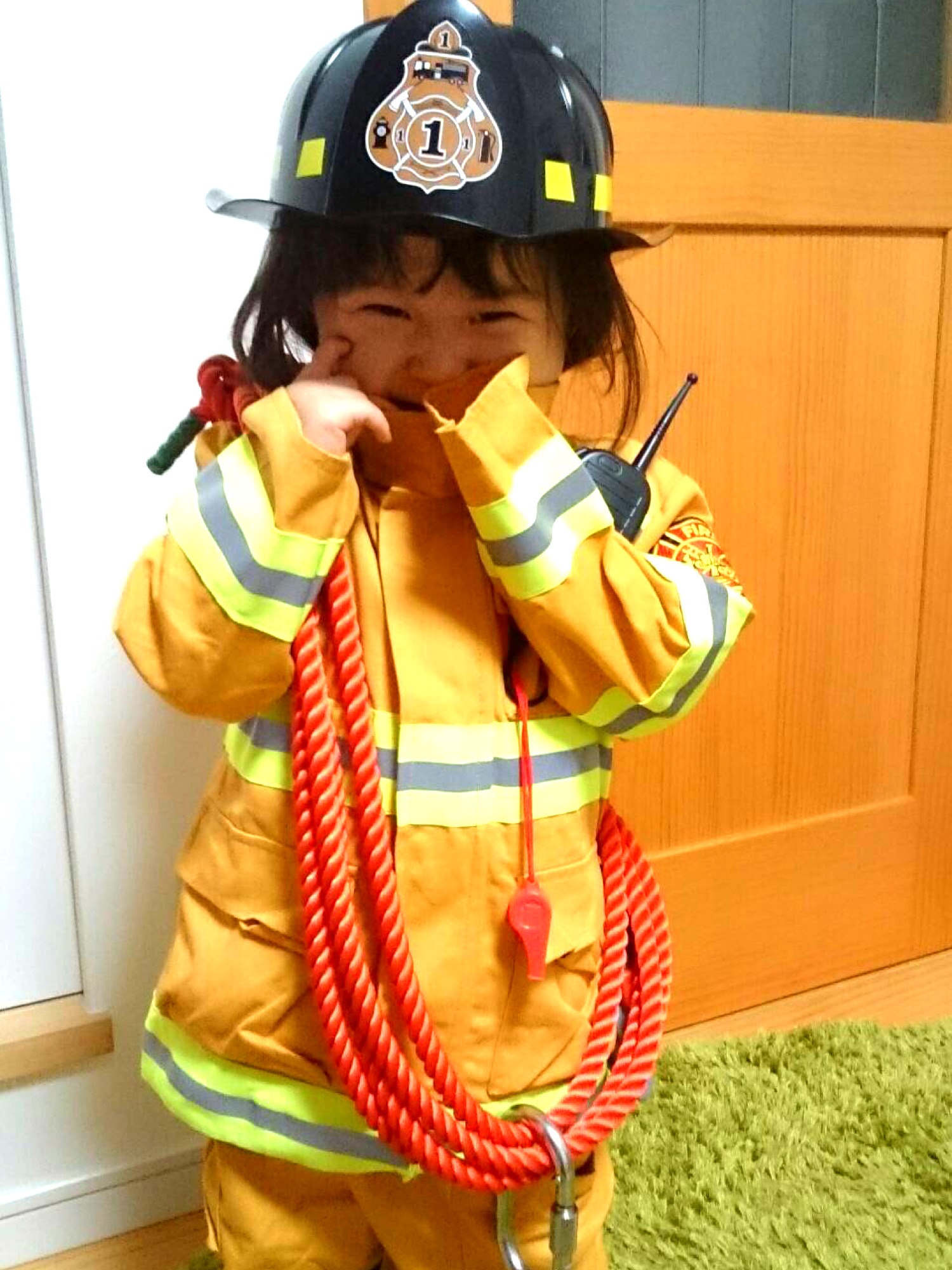 RESCUE SQUAD 消防士 つなぎ