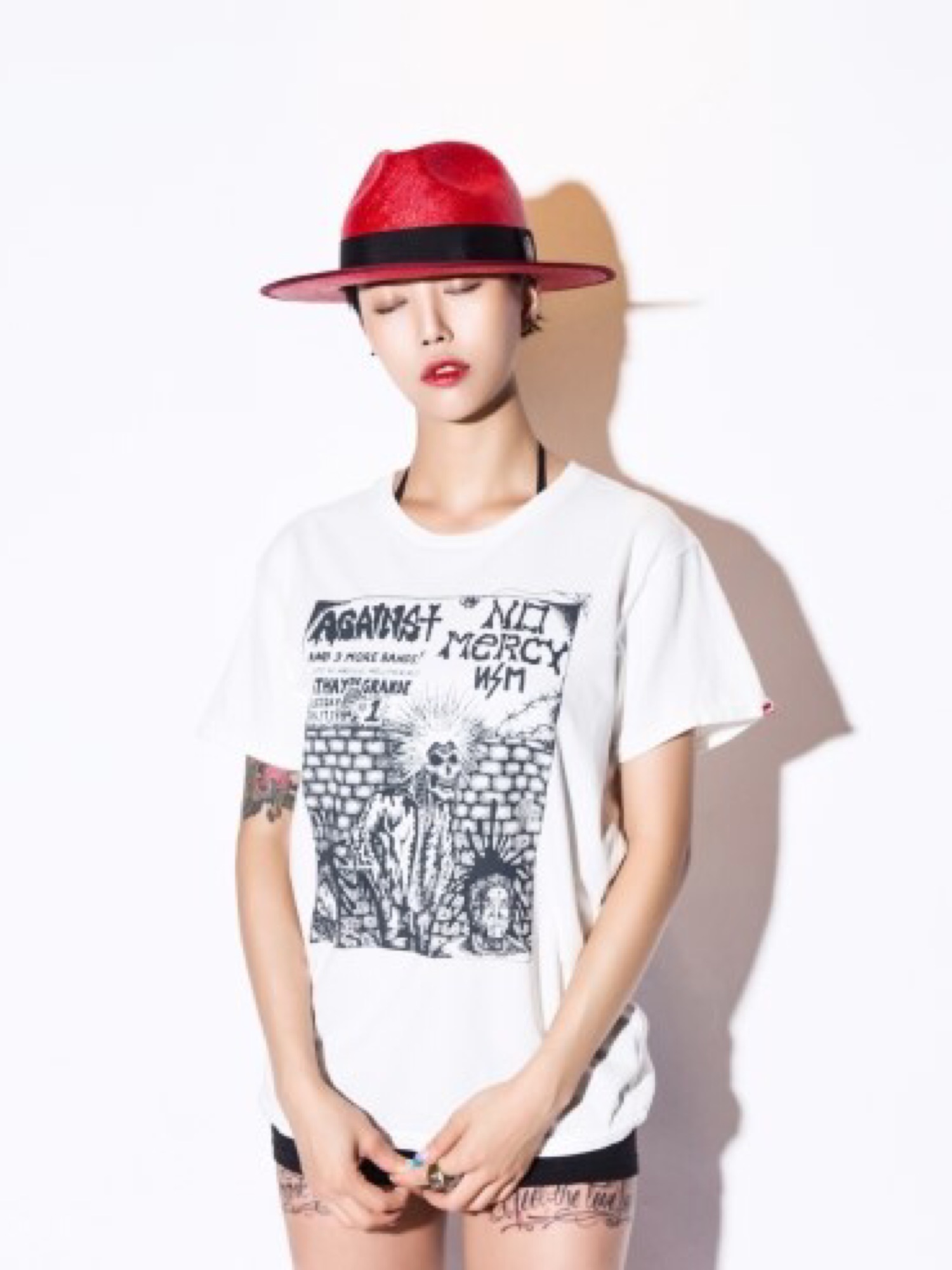 fuct（ファクト）の「FUCT SSDD RXCX 1984 NO MERCY TEE（Tシャツ 