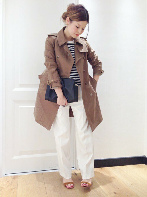 定価6.7万　22SS　ドゥーズィエムクラス　リネントレンチコート PREORDER LIST｜NEWトレンチにMA-1 春最初に欲しいもの｜Deuxieme