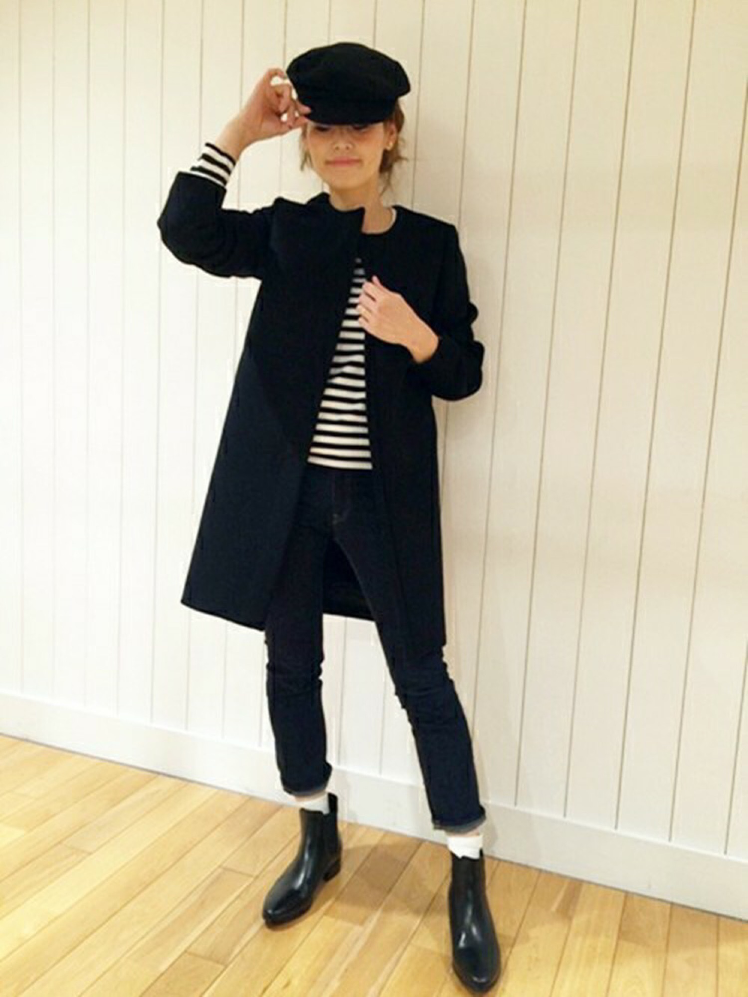 Deuxieme Classe（ドゥーズィエムクラス）の「ウール二重織りノー