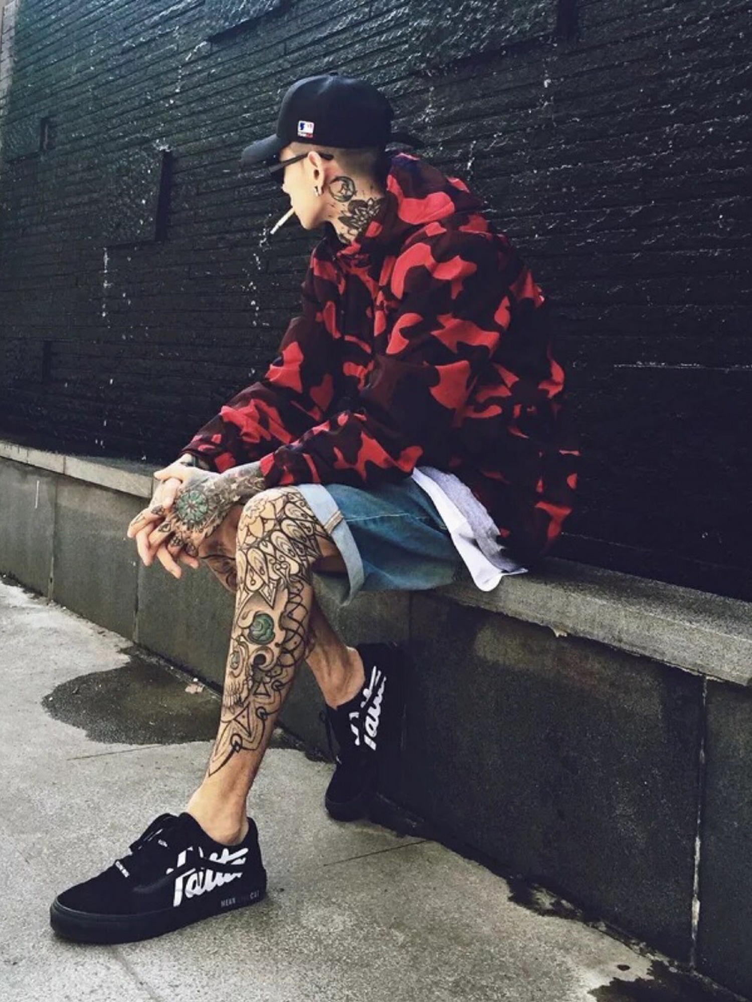 AAPE BY A BATHING APEのスタジャン（レッド系）を使ったメンズ人気