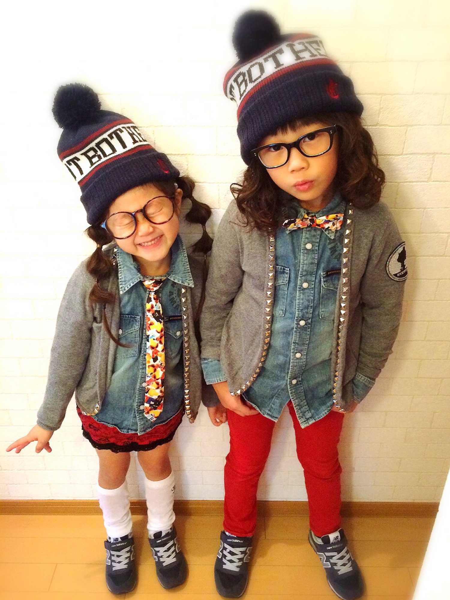 新品タグ付☆ヒステリックミニ☆素敵なピンク系のネクタイ☆FREE