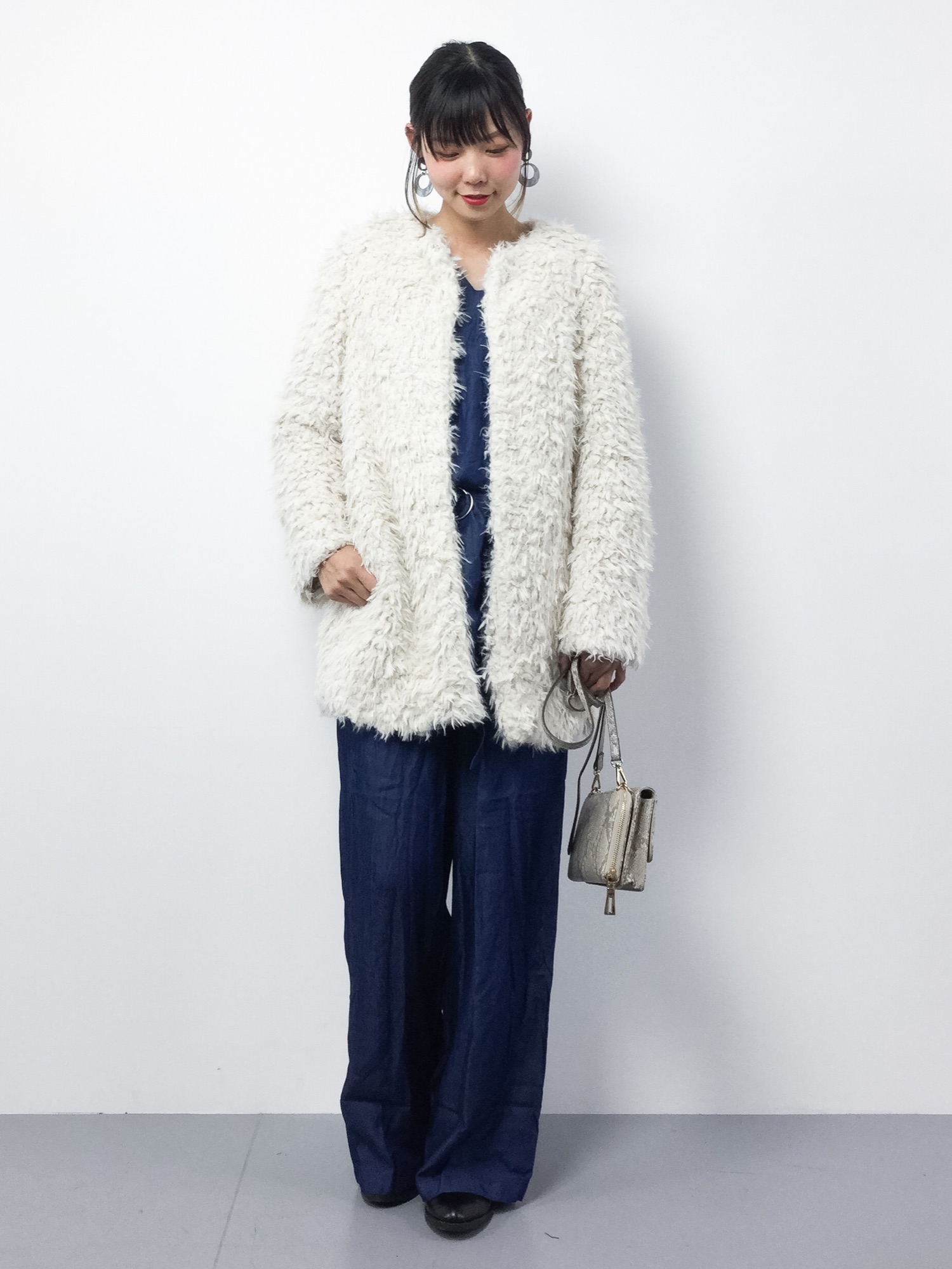 ROPE' PICNIC（ロペピクニック）の「フェイクファーノーカラー
