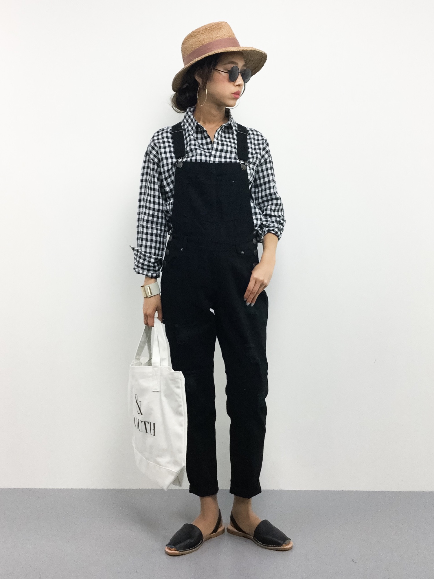 ジャーナルスタンダードレリューム　リネンパターンスキッパーシャツ　黒 JOURNAL STANDARD relume（ジャーナルスタンダード レリューム