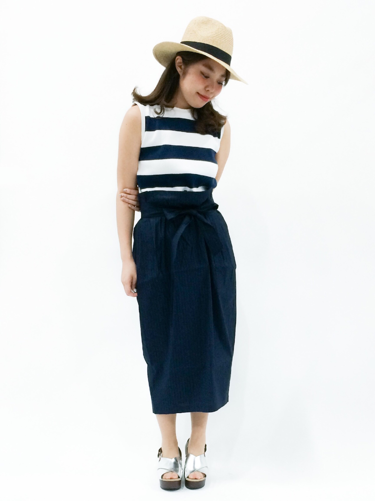 Leminor*IENA MILAN RIB プルオーバー IENA（イエナ）の「Leminor*IENA MILAN RIB ノースリーブプルオーバー