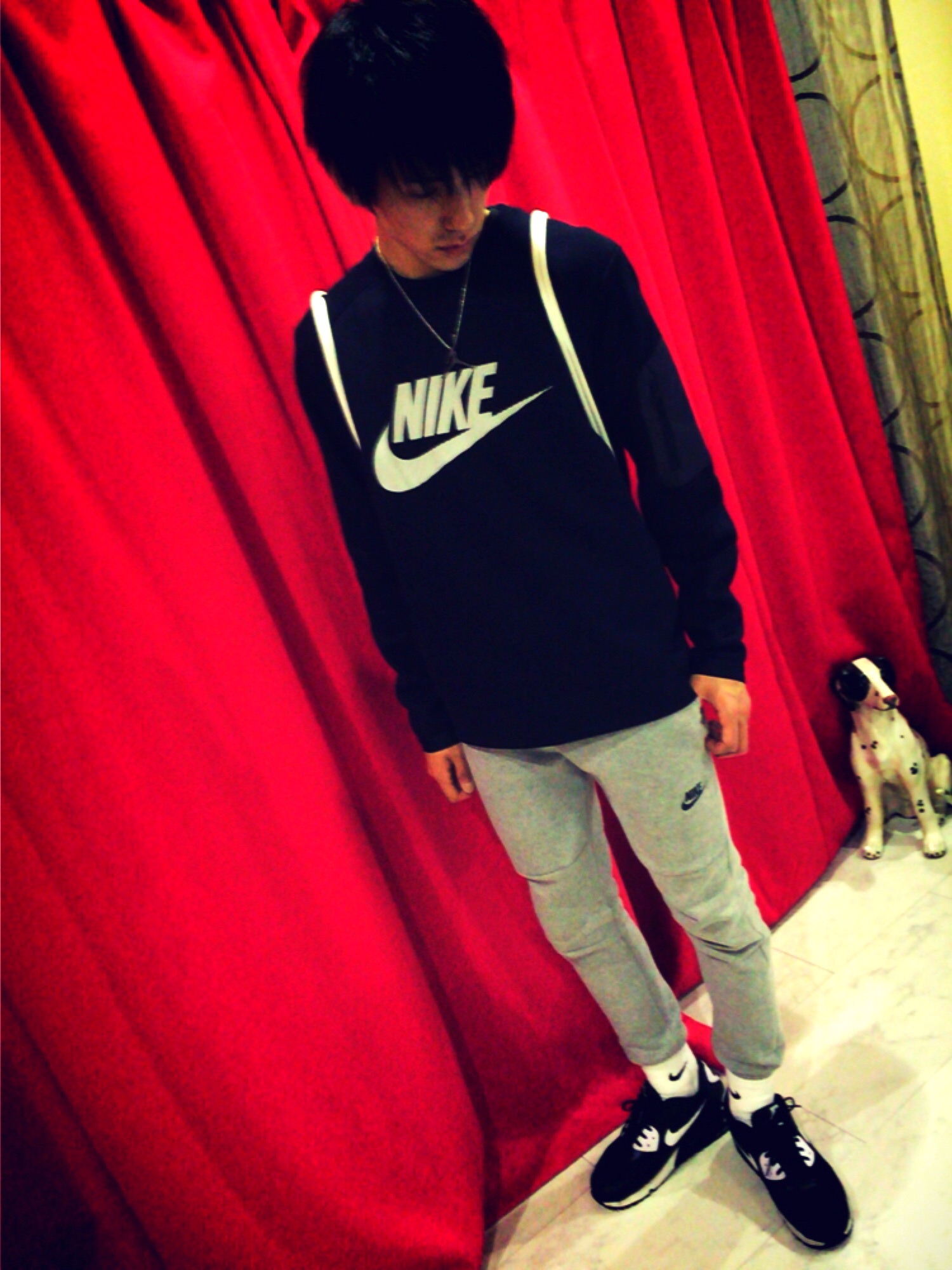 Nikeリュック NIKE ナイキリュック バックパック QUAD ZIP SYSTEM ブラック