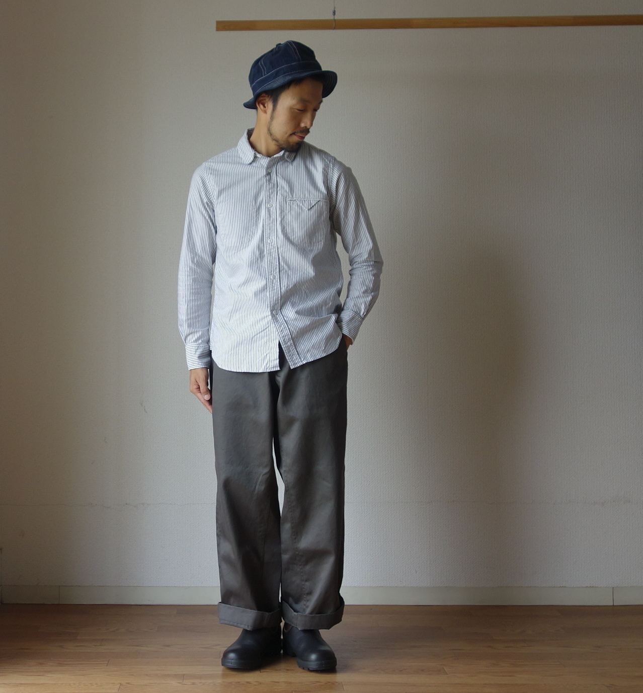 X:ORDINARY ストライプシャツ Fサイズ X:ORDINARY ストライプシャツ Fサイズ