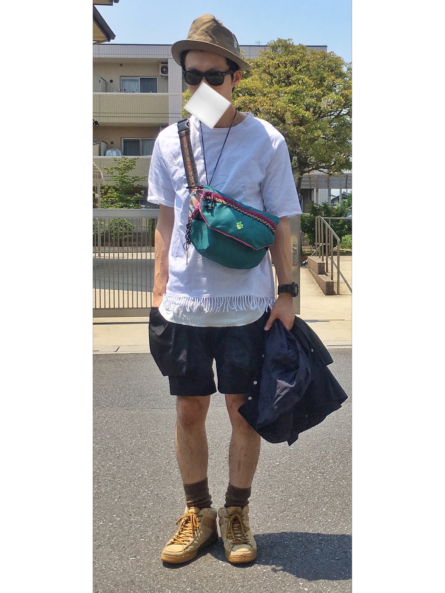 TROVE BIG POCKET SHORTS 岡部文彦 マルチ TROVE（トローヴ）の