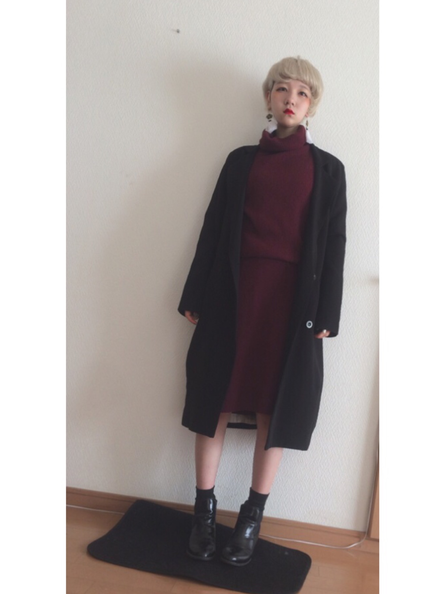 MURUAワインレッドデニムジャケット MURUAのジャケット/アウターを使っ