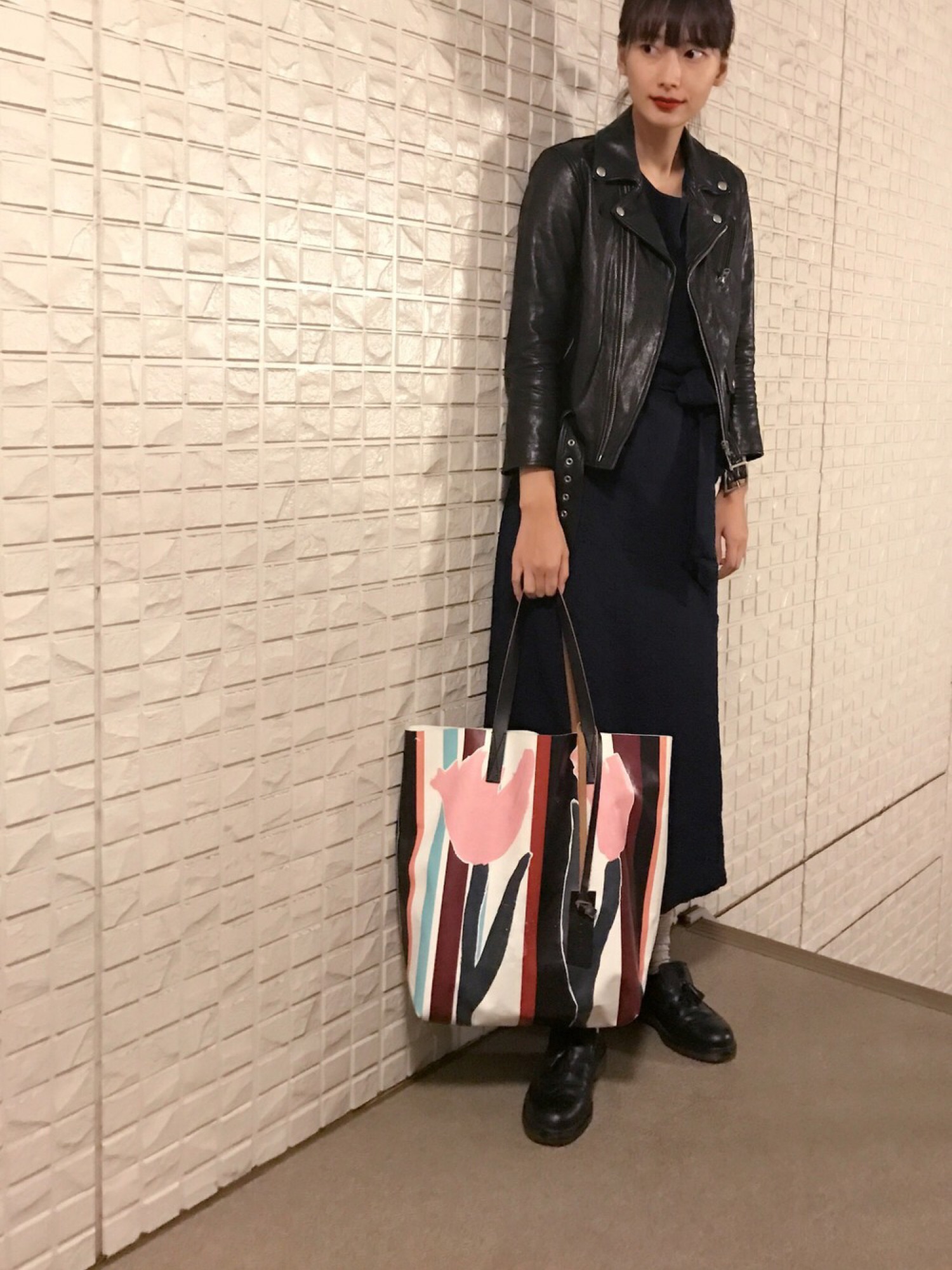 MARNI（マルニ）の「Marni Tulip-Print PVC Shopping Bag, Multi  
