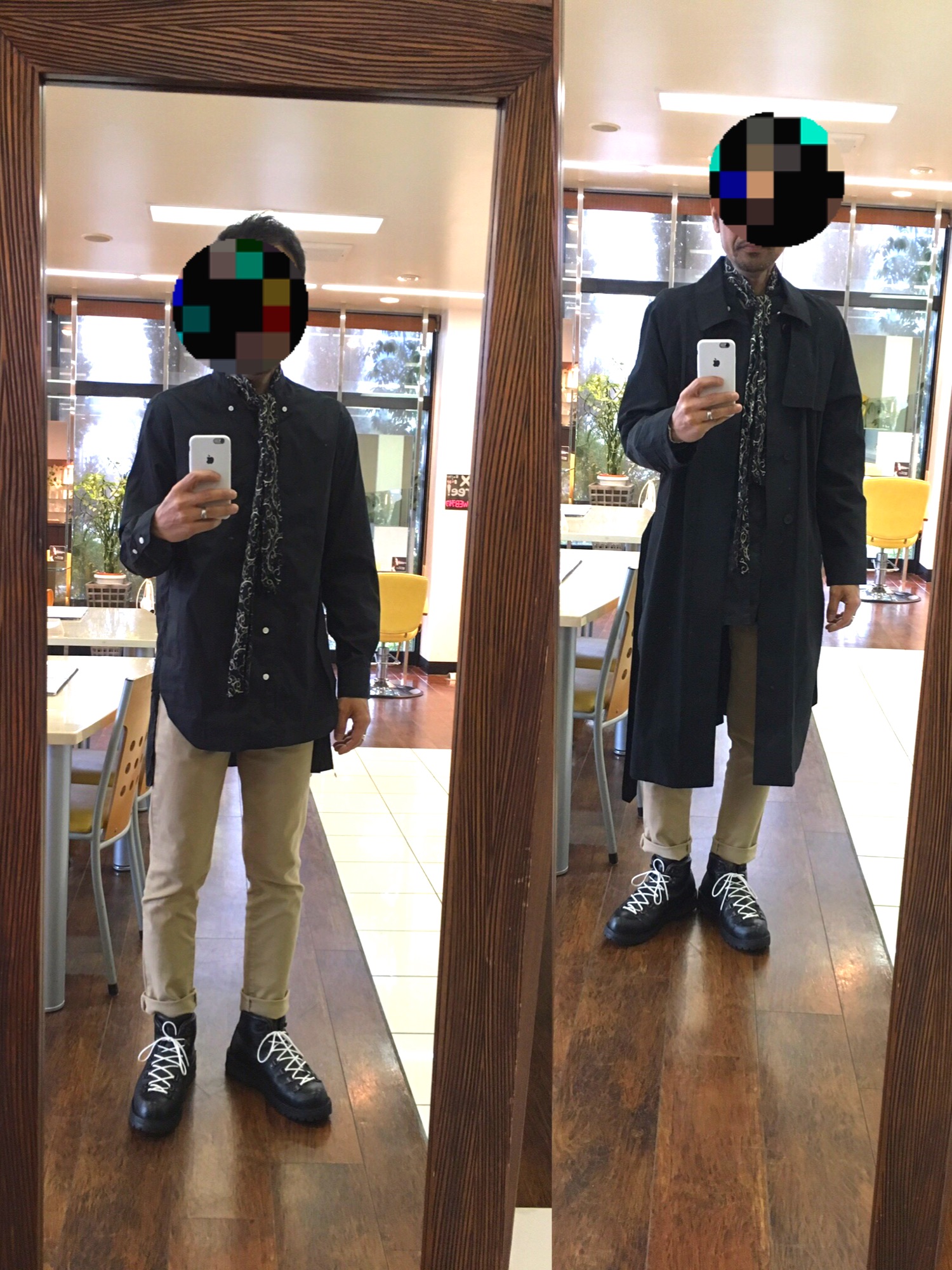 Jun Okamoto トレンチコート JUN OKAMOTOのトレンチコートを使った人気ファッションコーディネート