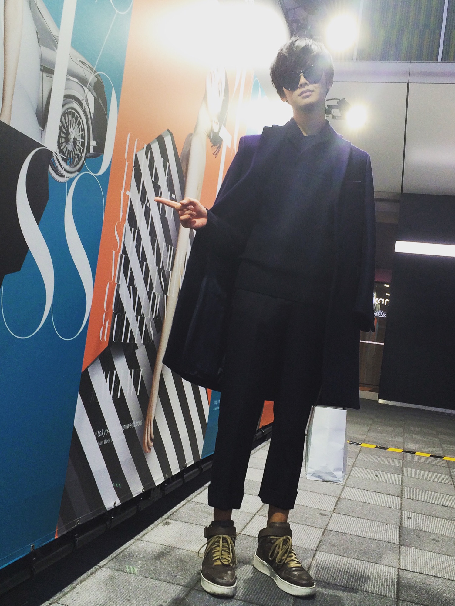 Acne Studios ガレットチェスターコート Acne Studiosのチェスターコートを使ったメンズ人気ファッション