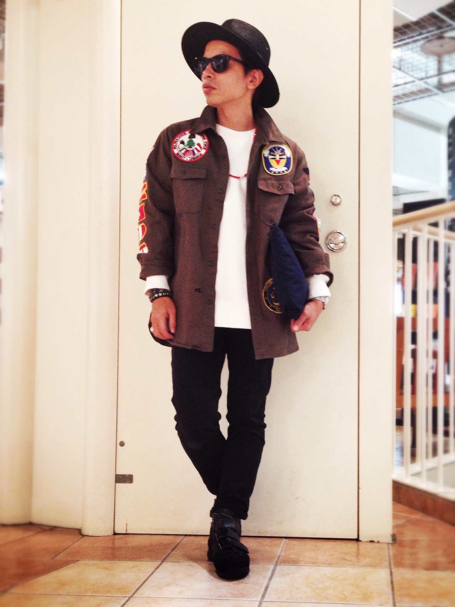 avirex/アヴィレックス/5185AVX ジャーマンパイロット ベルクロ