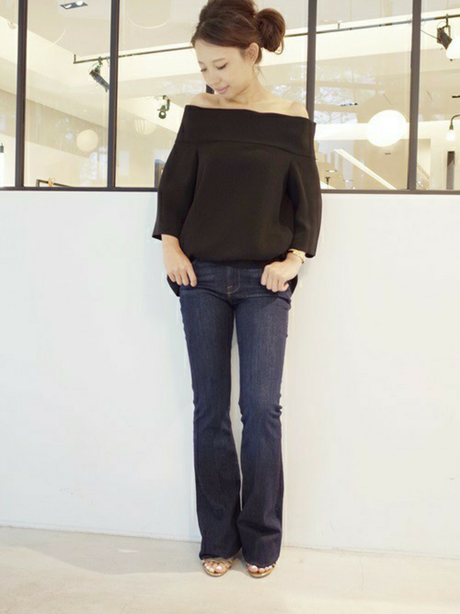 Deuxieme Classe（ドゥーズィエムクラス）の「Noire オフショルダー  