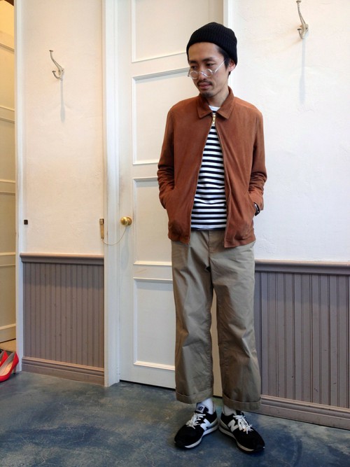 ADAM ET ROPE'（アダムエロペ）の「ゴートスエード シングルライダース