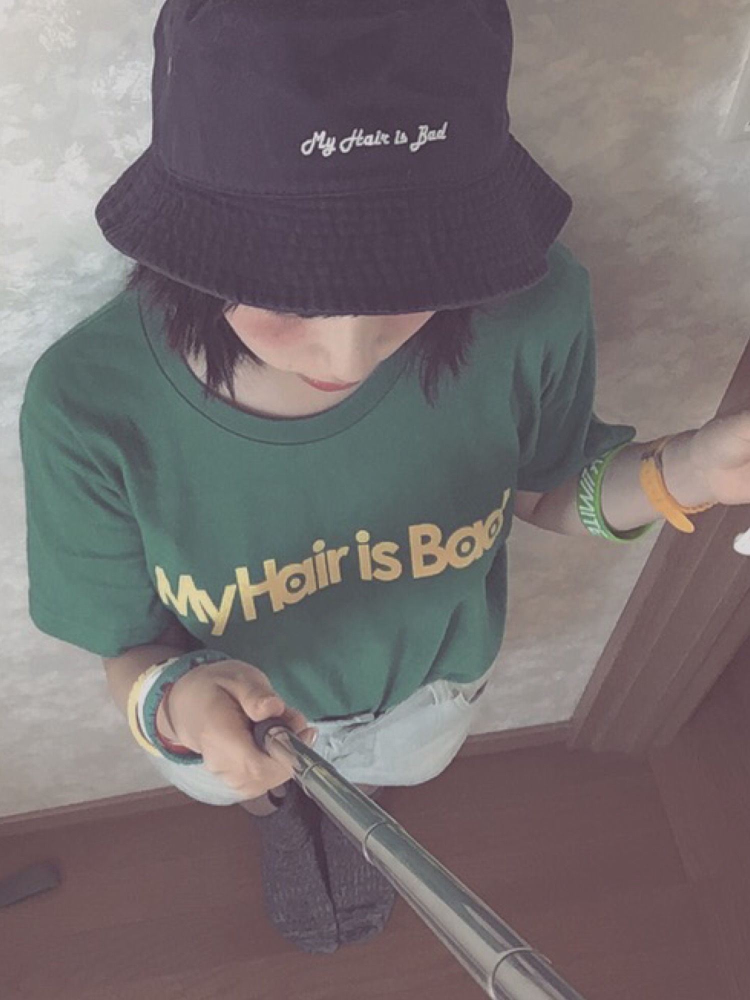 m*m様 ★美品★ UNDERCOVER × NEWERA バケットハット 黒 UNDERCOVER×NEW ERA 'SMILE APPLE 9TWENTY CAP'キャップ
