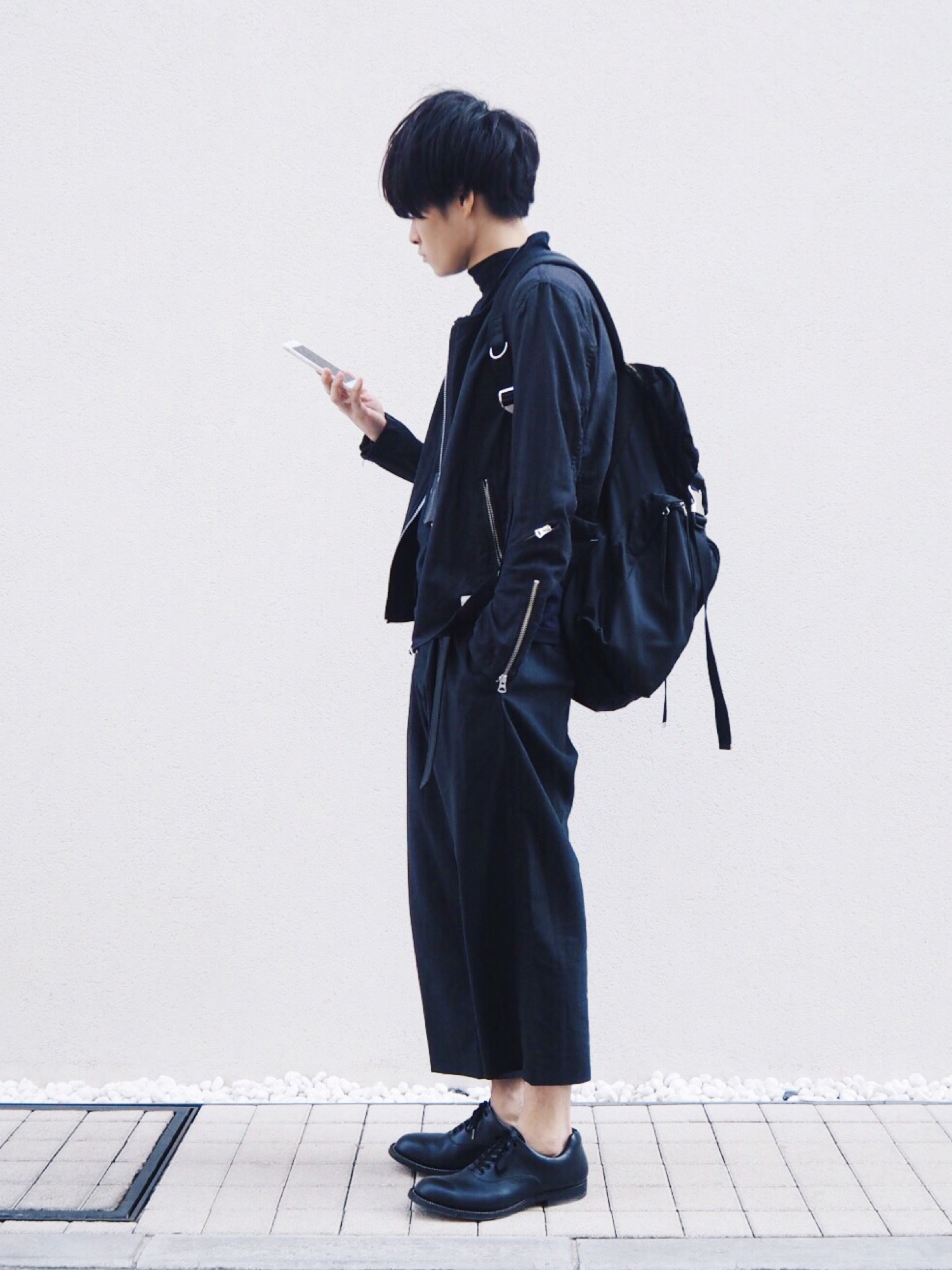 Name.（ネーム）の「【Name.】WOOL TROPICAL NO COLLAR RIDER'S