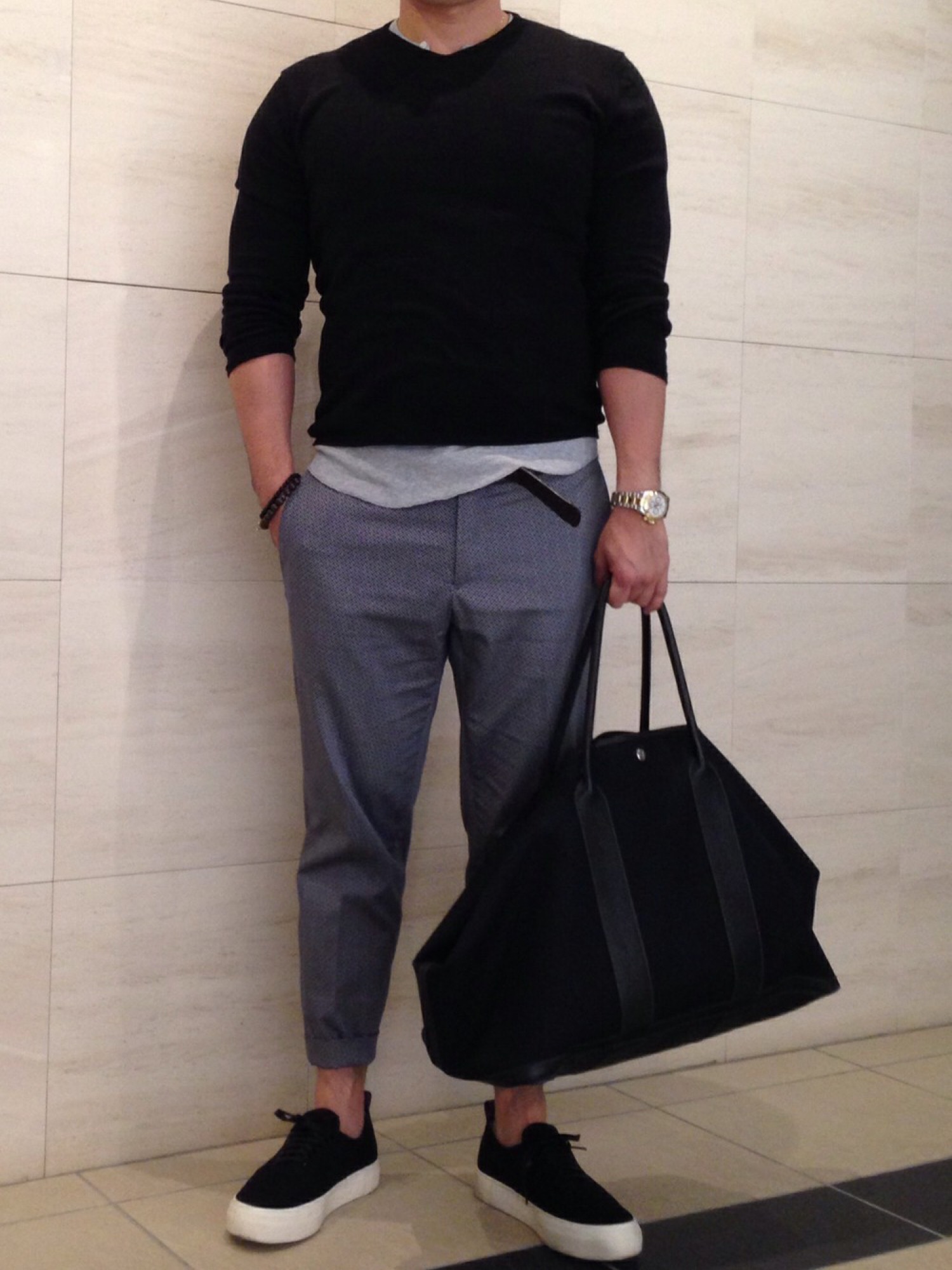 DW｜HERMESのトートバッグを使ったコーディネート - WEAR