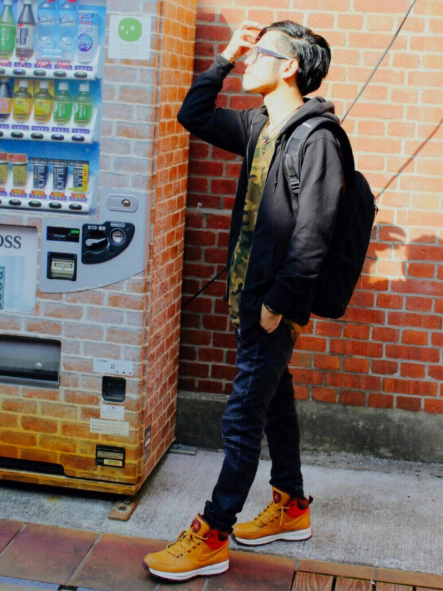 nike manoa leather outfit