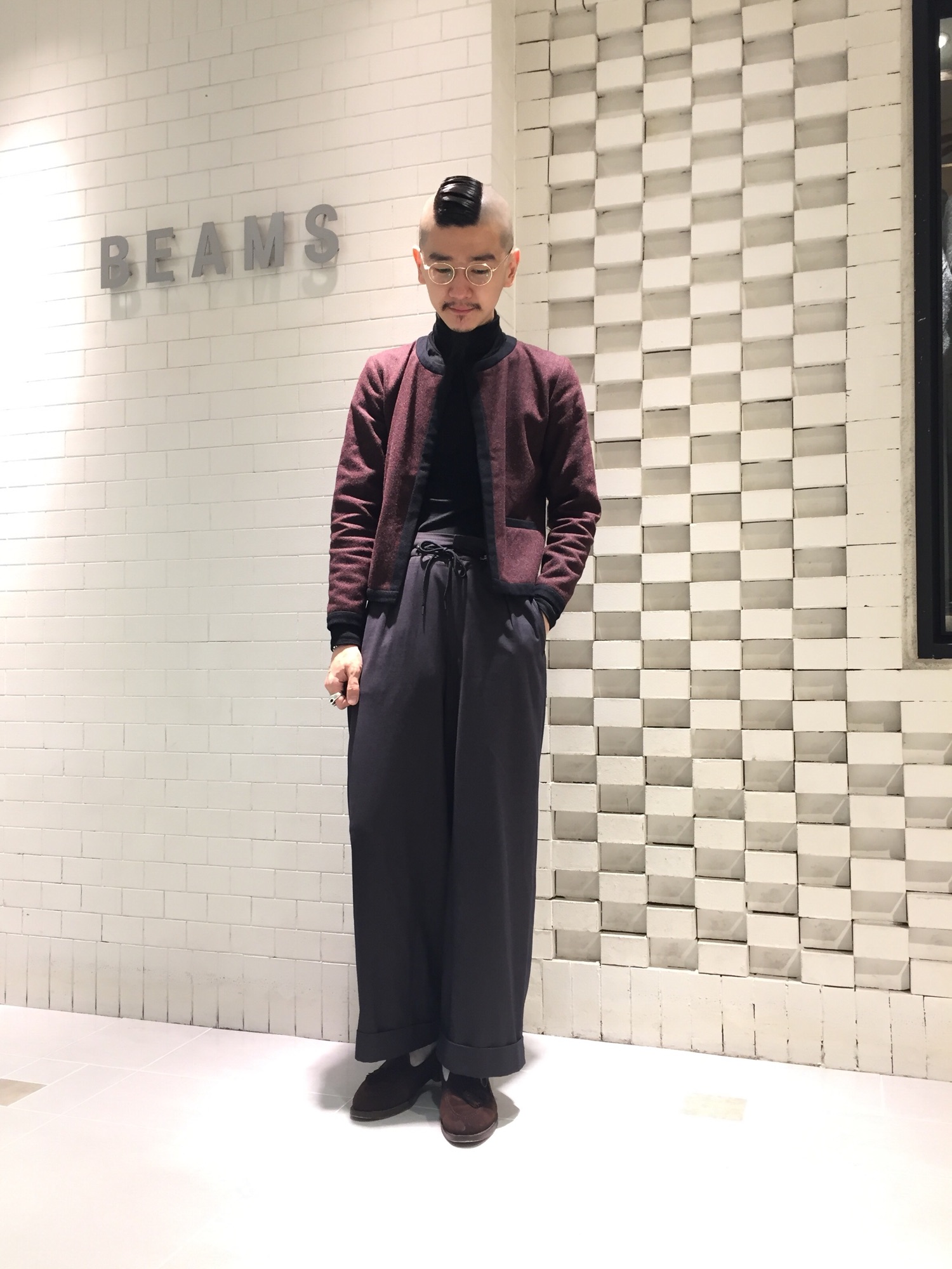 FRANK LEDER ノーカラージャケット FRANK LEDER ノーカラージャケット