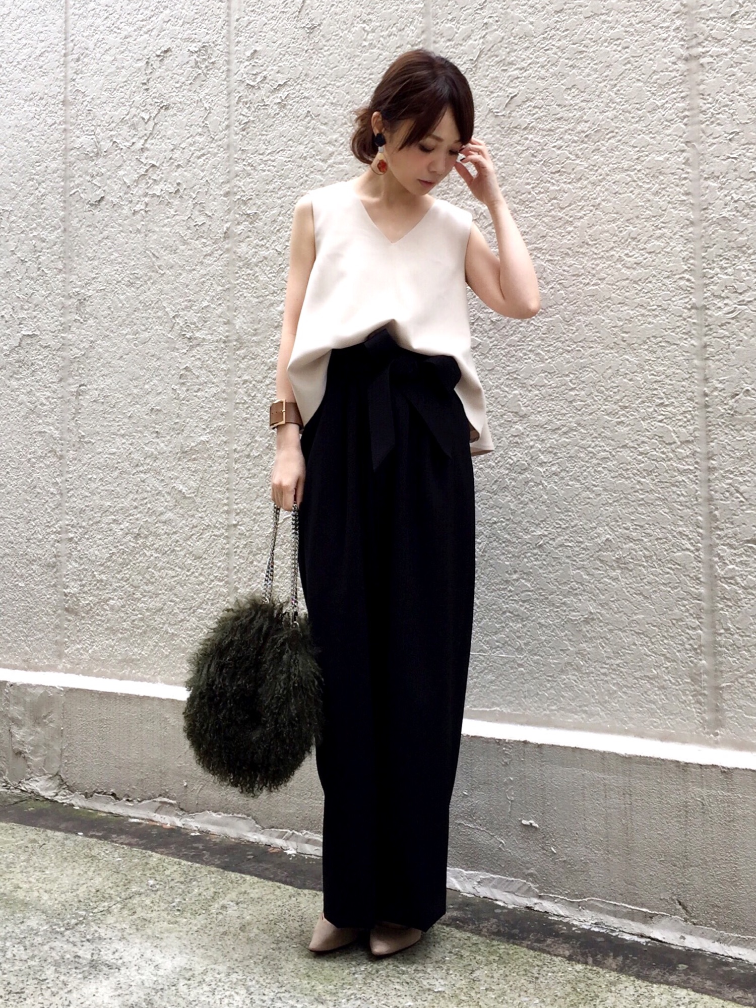 todayful Vネックフレアタンク TODAYFUL（トゥデイフル）の「Vネックフレアタンク（タンクトップ