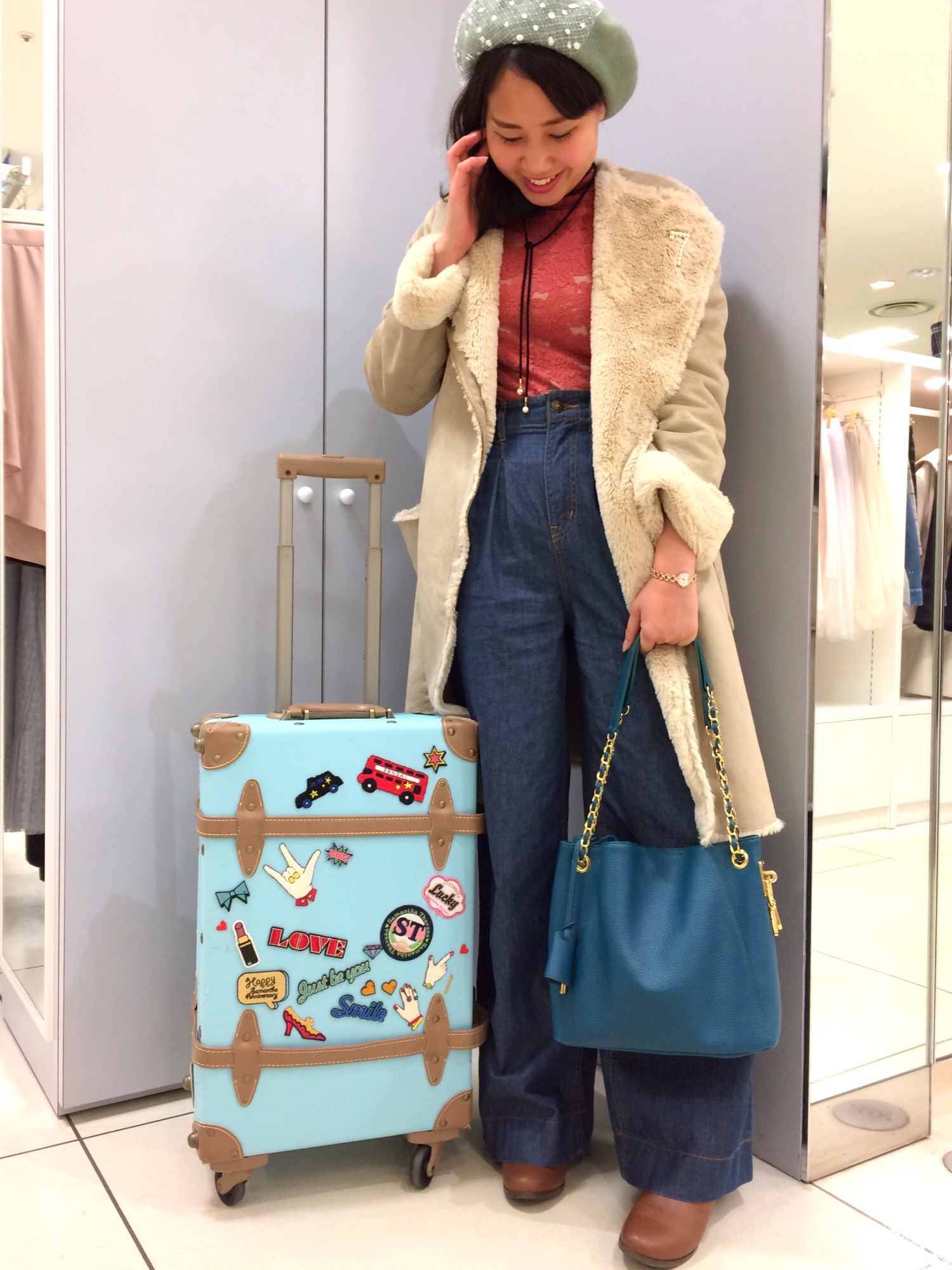 Samantha Thavasa ソフティマイン小 Samantha Thavasa（サマンサタバサ）の「ソフティサマンサマイン 小