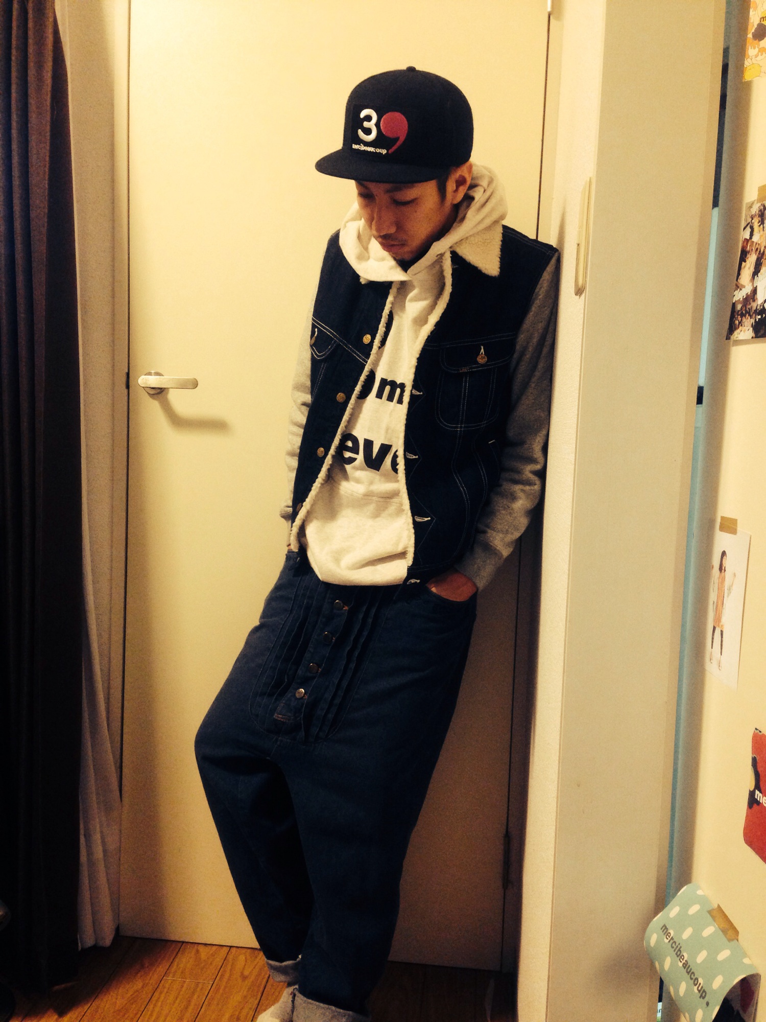 mercibeaucoup×Lee ジャケット mercibeaucoup,（メルシーボークー）の「メルシーボークー