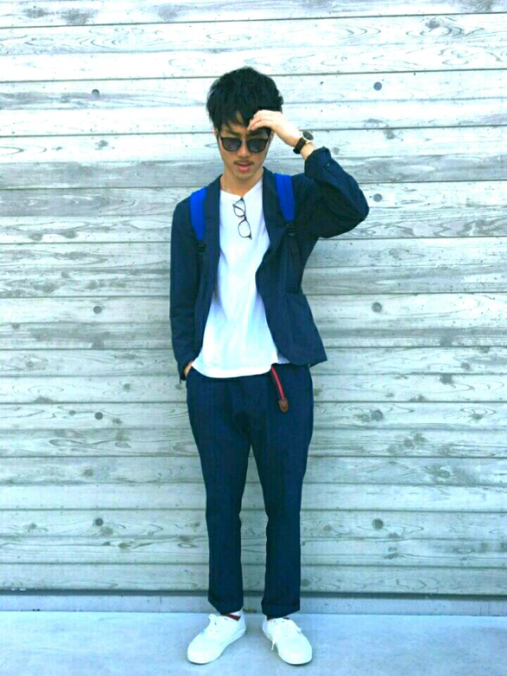 MARCEL LASSANCE テーラードジャケット　デニム Marcel Lassanceのテーラードジャケットを使ったメンズ人気