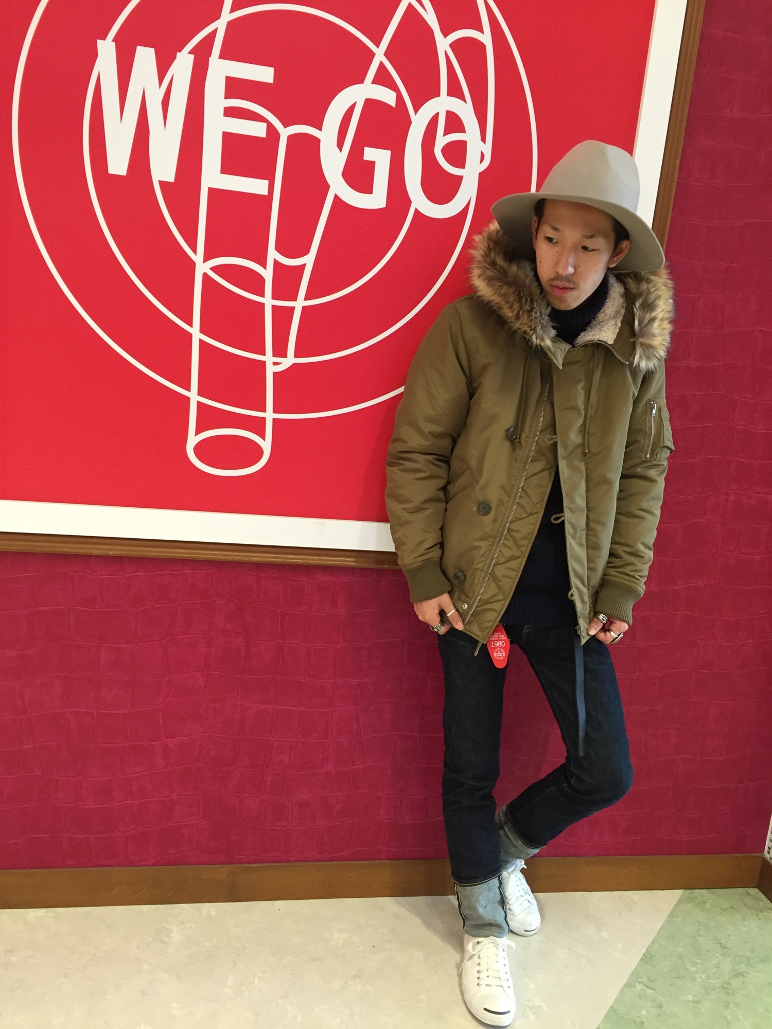 WEGO（ウィゴー）の「WEGO/N-3Bジャケット（ミリタリージャケット 