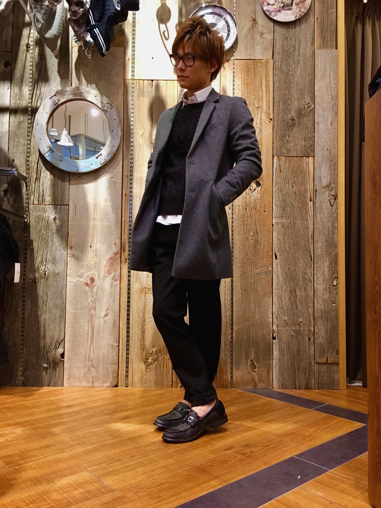 NICOLE CLUB FOR MEN（ニコルクラブフォーメン）の「ナポレオンボタン